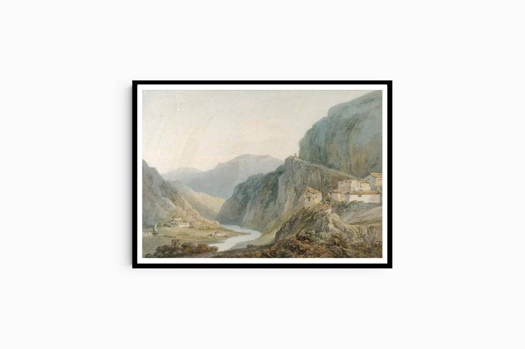 "William Turner - Ascent to the Cascade of Terni"