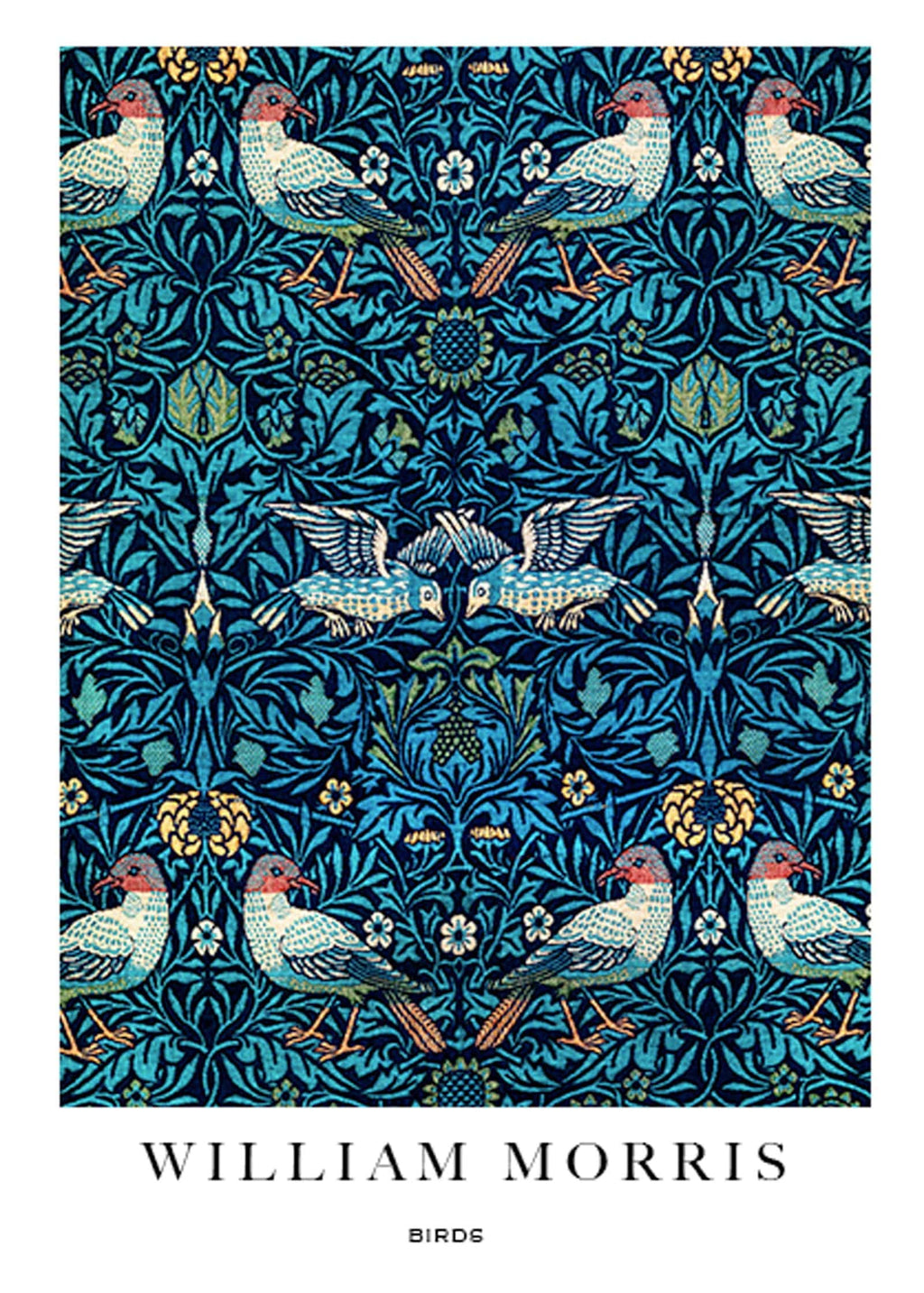 "William Morris - Birds Poster"