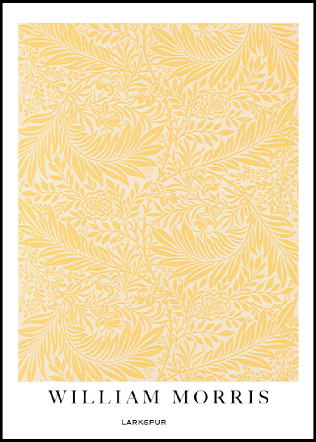 "William Morris - Larkspur Poster"