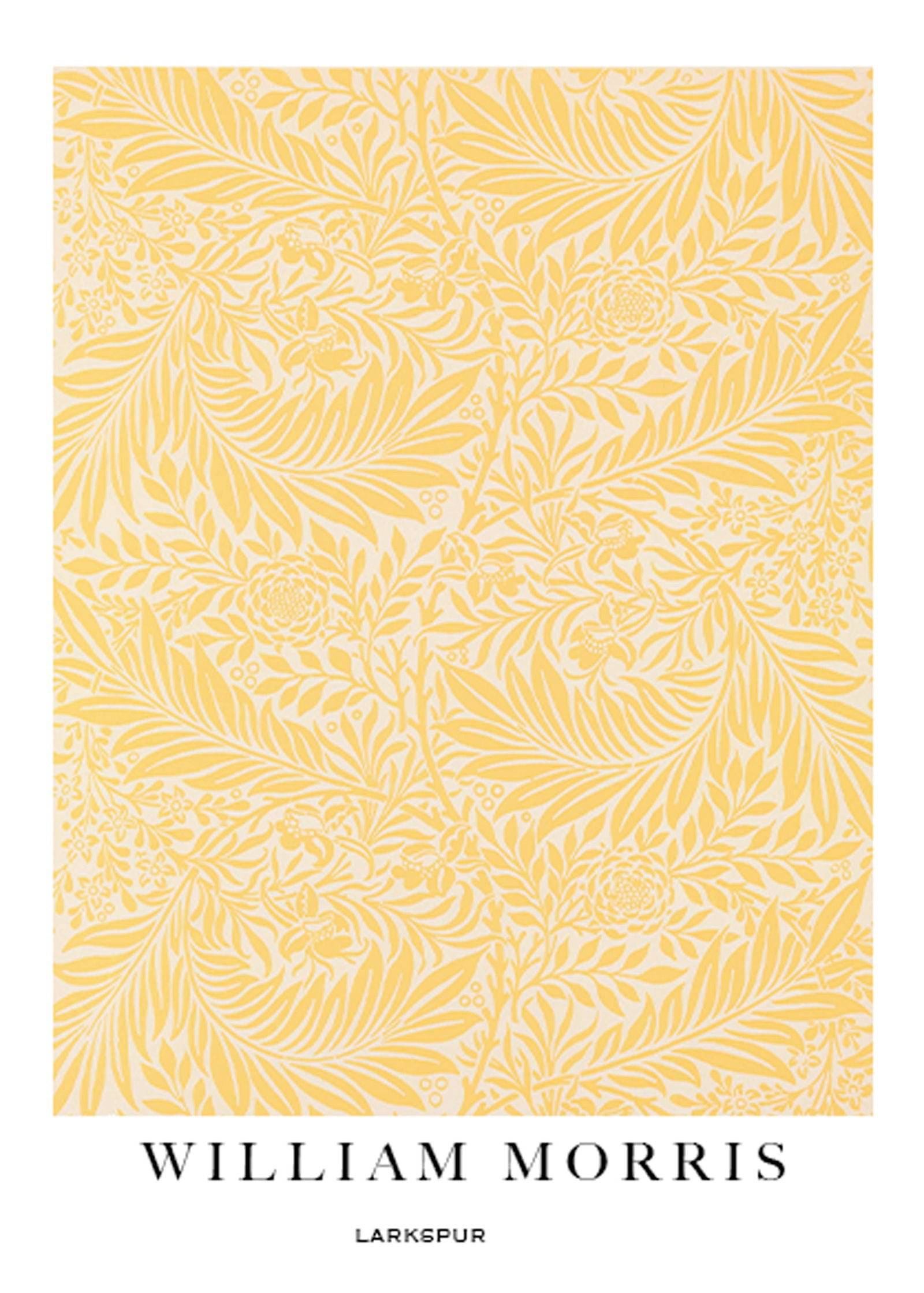 "William Morris - Larkspur Poster"