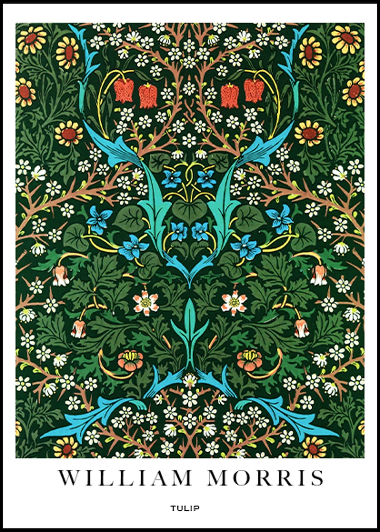 "William Morris - Tulip Poster"
