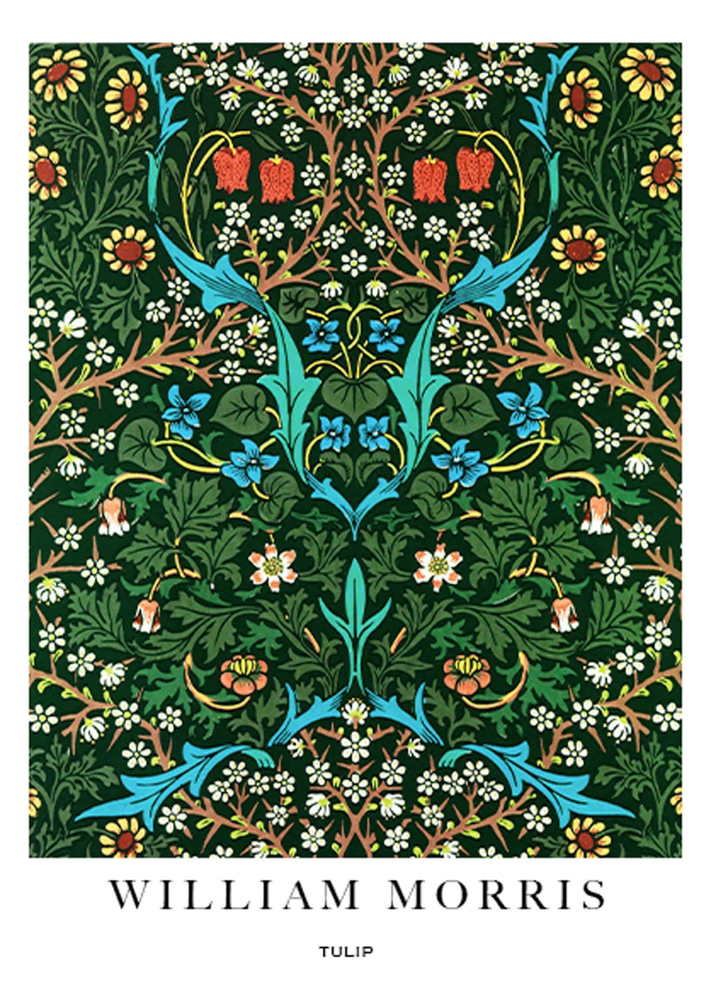 "William Morris - Tulip Poster"