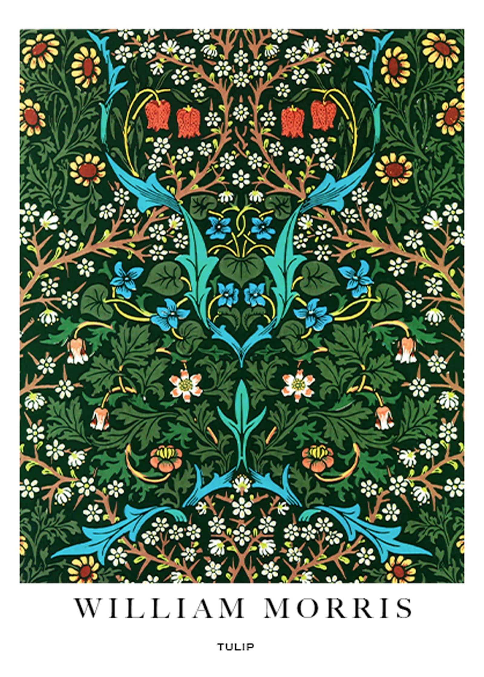 "William Morris - Tulip Poster"