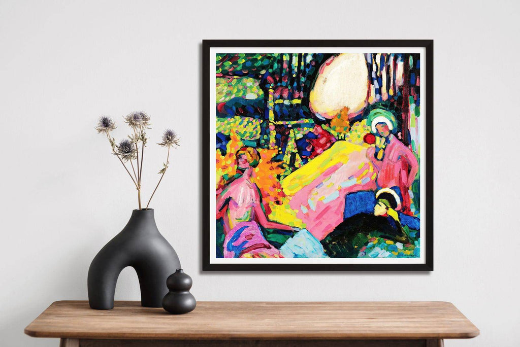 "Wassily Kandinsky - White Sound"