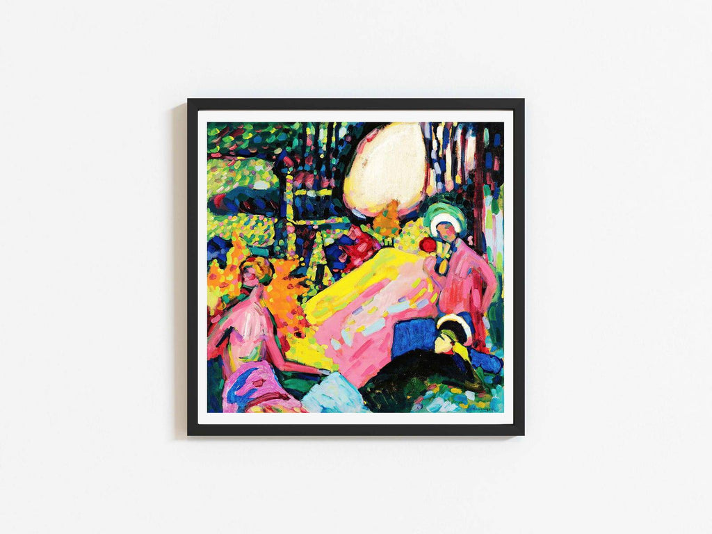 "Wassily Kandinsky - White Sound"