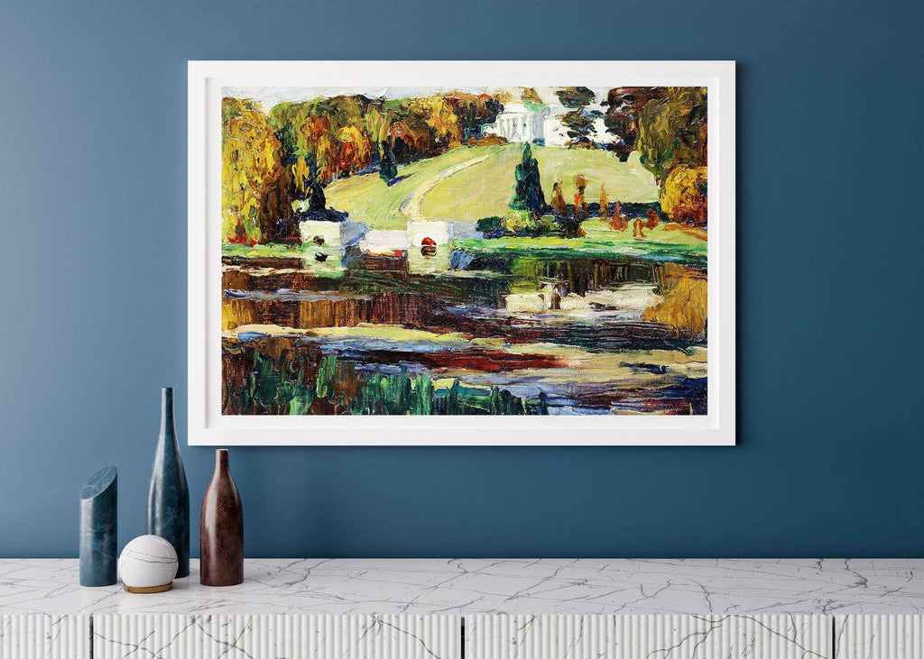 "Wassily Kandinsky - Sketch for Akhtyrka"