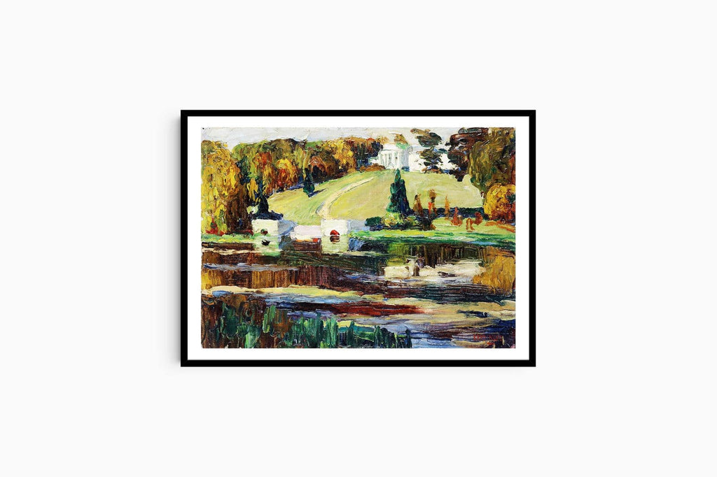 "Wassily Kandinsky - Sketch for Akhtyrka"