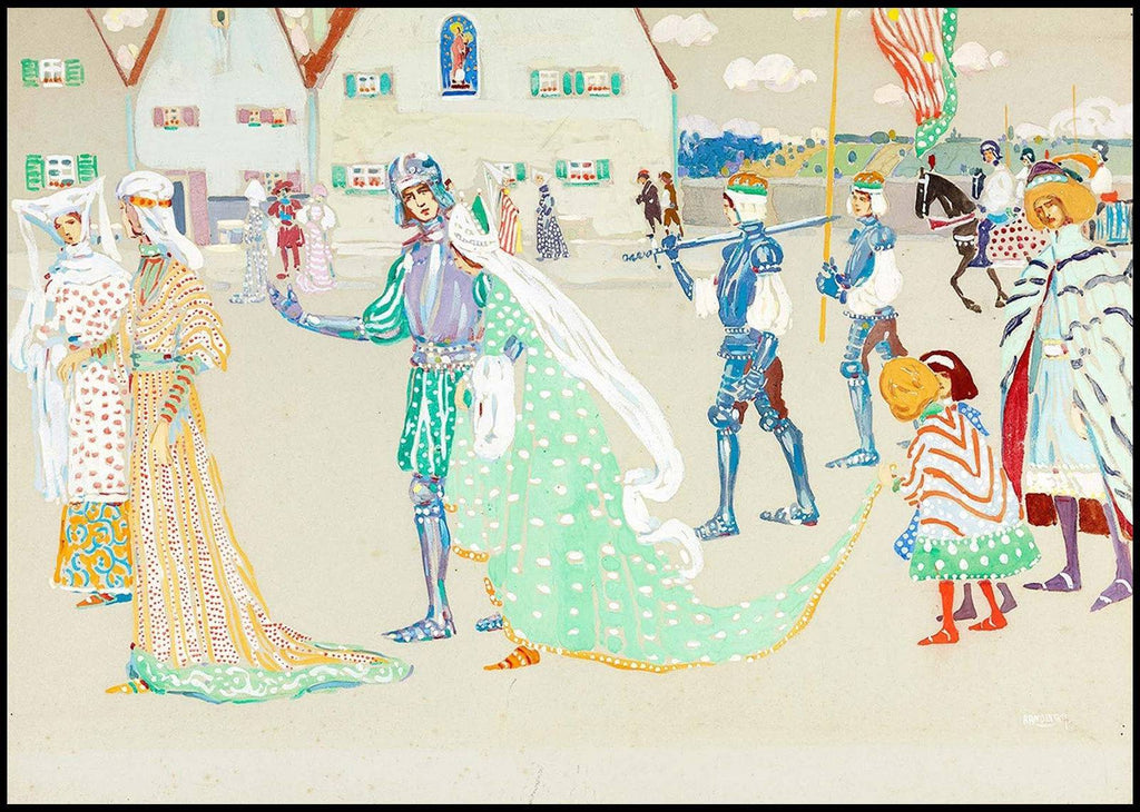 "Wassily Kandinsky - The Young Couple"