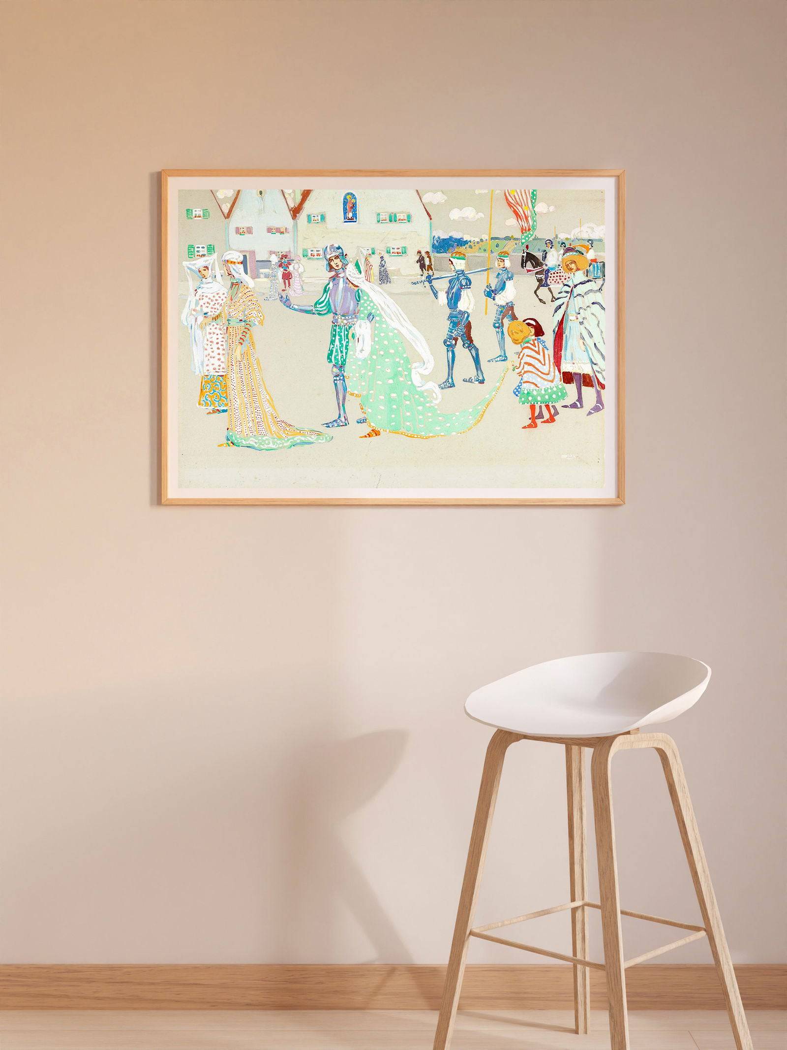 "Wassily Kandinsky - The Young Couple"