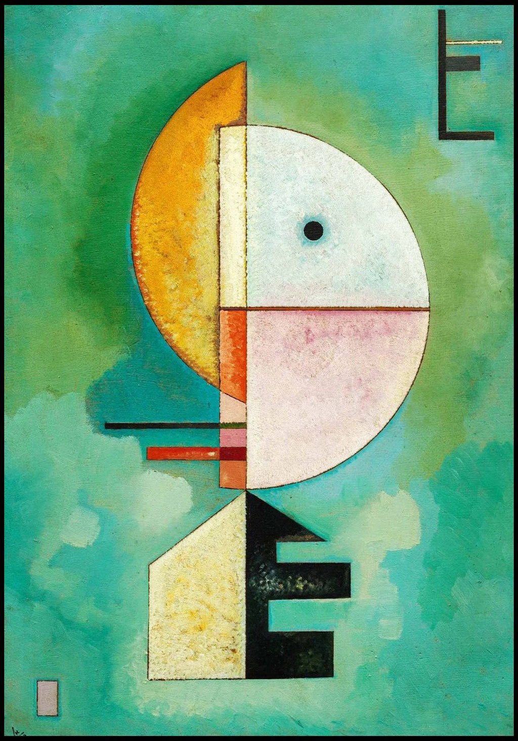 "Wassily Kandinsky - Upward"