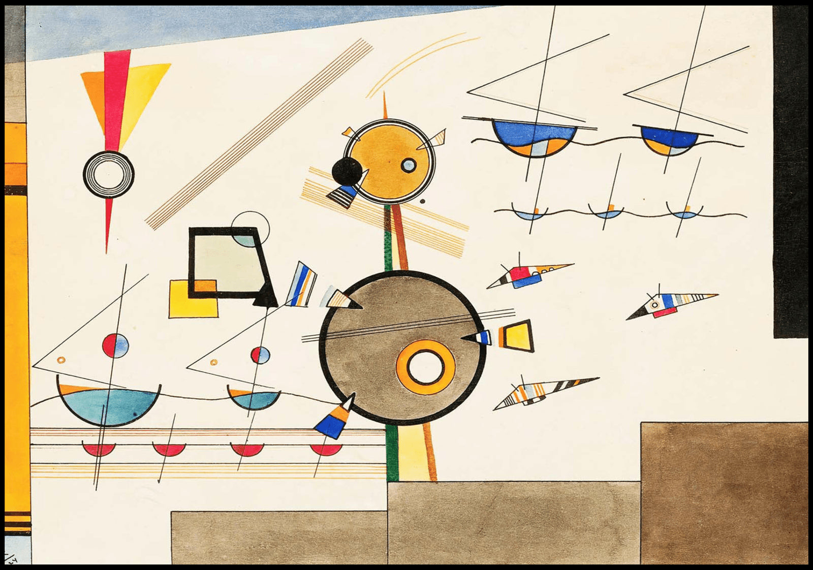 "Wassily Kandinsky - Floating"