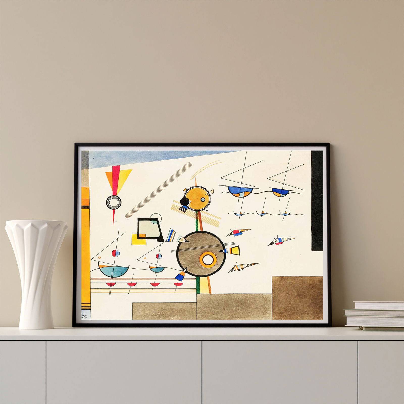 "Wassily Kandinsky - Floating"