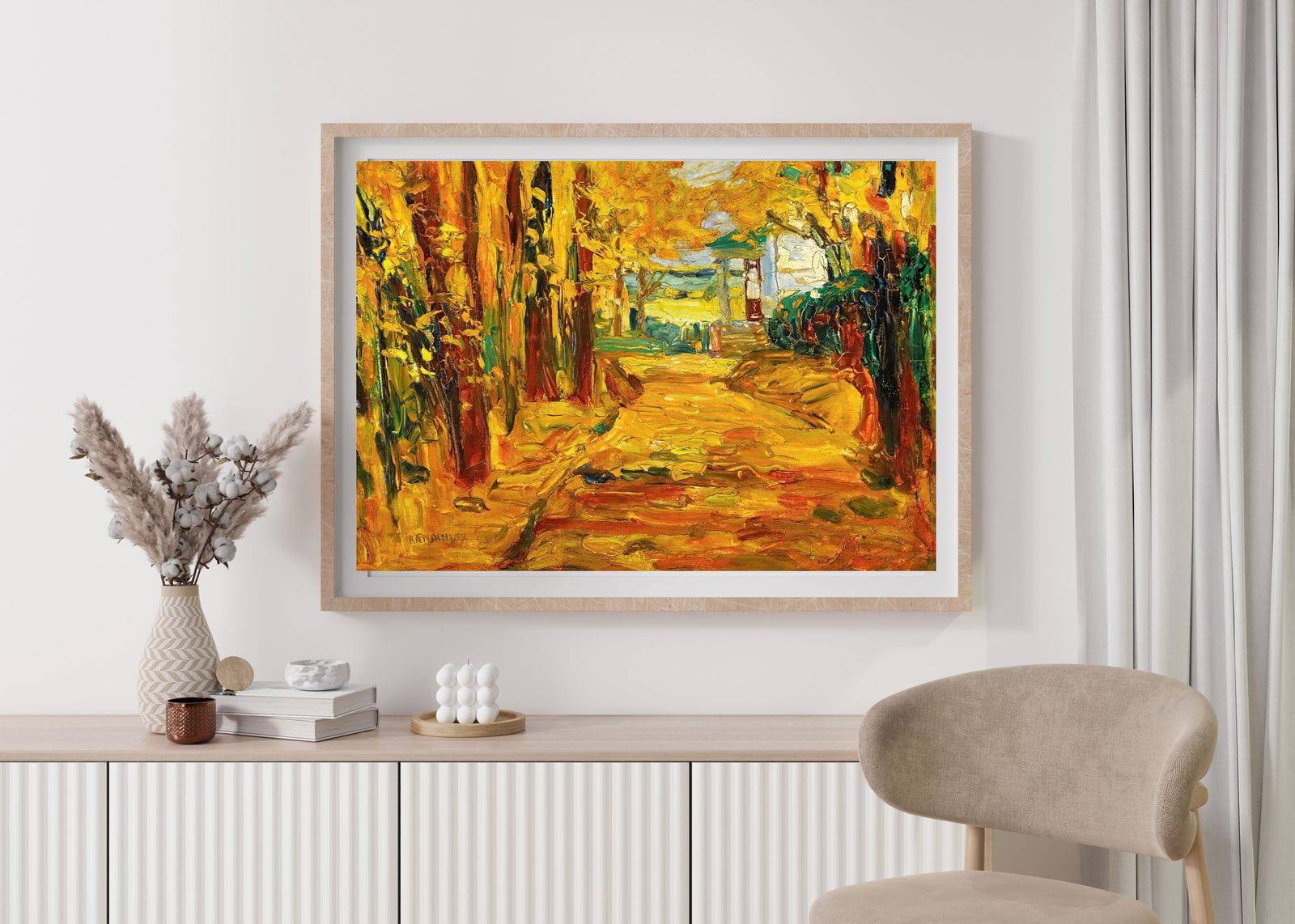 "Wassily Kandinsky - Park Von St. Cloud 'Herbst I'"