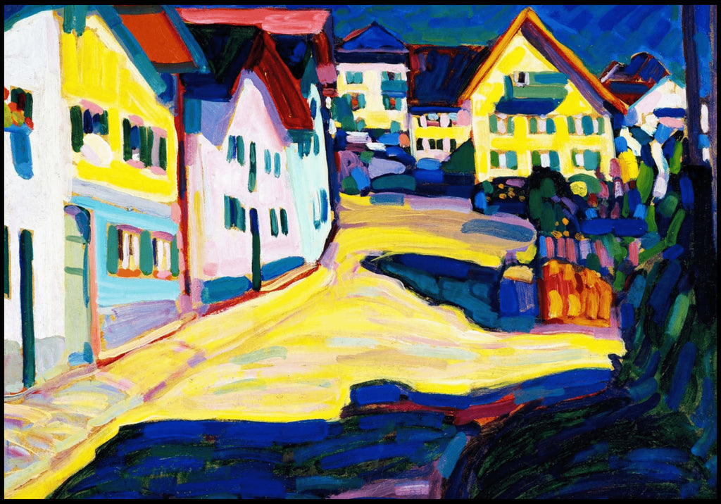 "Wassily Kandinsky - Murnau 'Burggrabenstrasse I'"