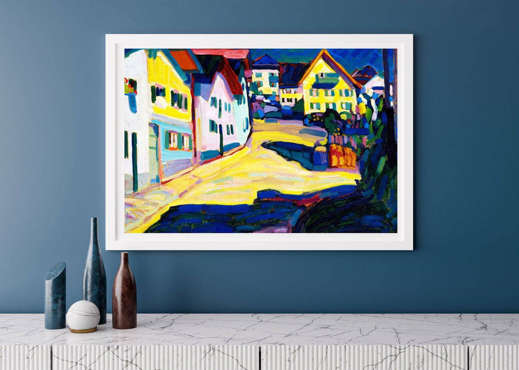 "Wassily Kandinsky - Murnau 'Burggrabenstrasse I'"