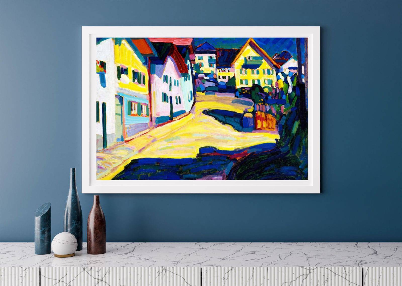 "Wassily Kandinsky - Murnau 'Burggrabenstrasse I'"