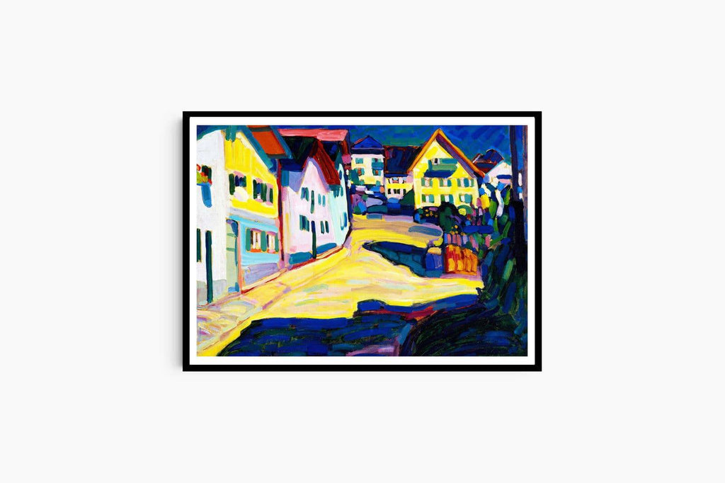 "Wassily Kandinsky - Murnau 'Burggrabenstrasse I'"