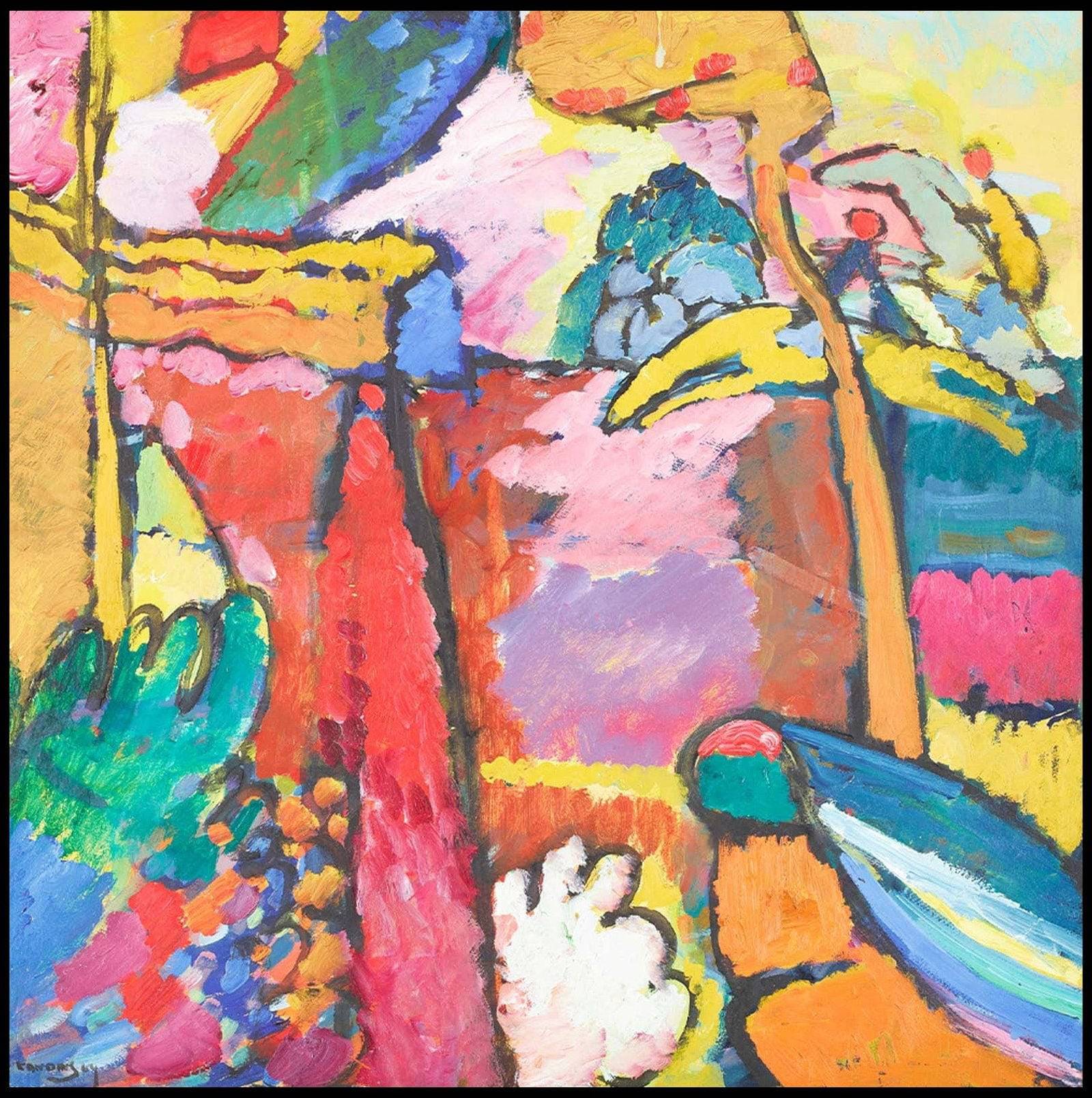 "Wassily Kandinsky - Study for Improvisation V"