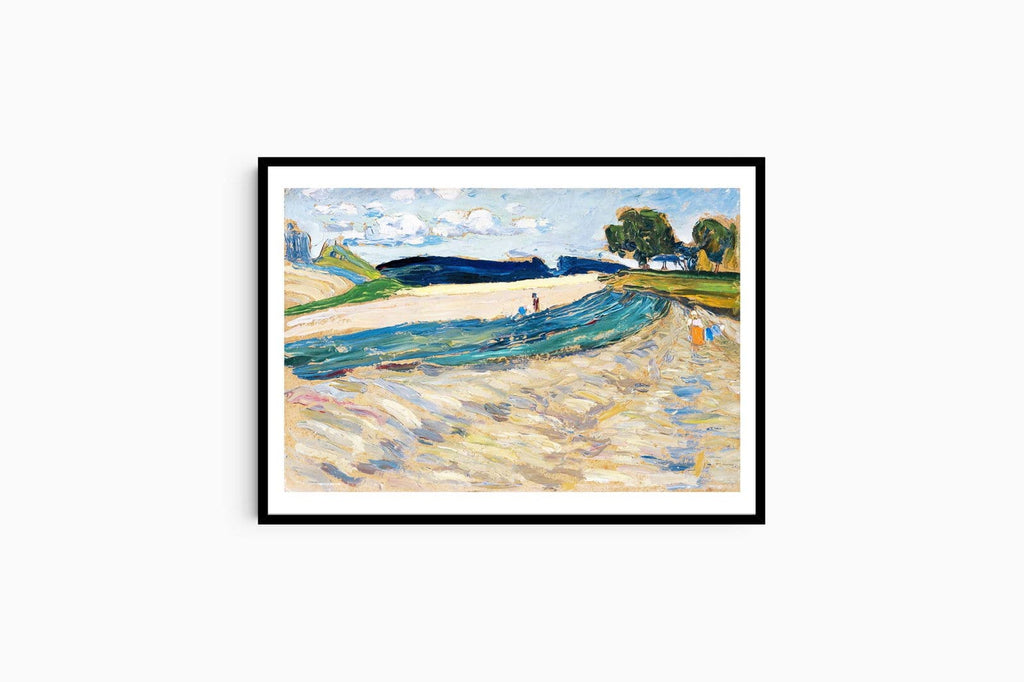 "Wassily Kandinsky - Landscape with a Yellow Field"