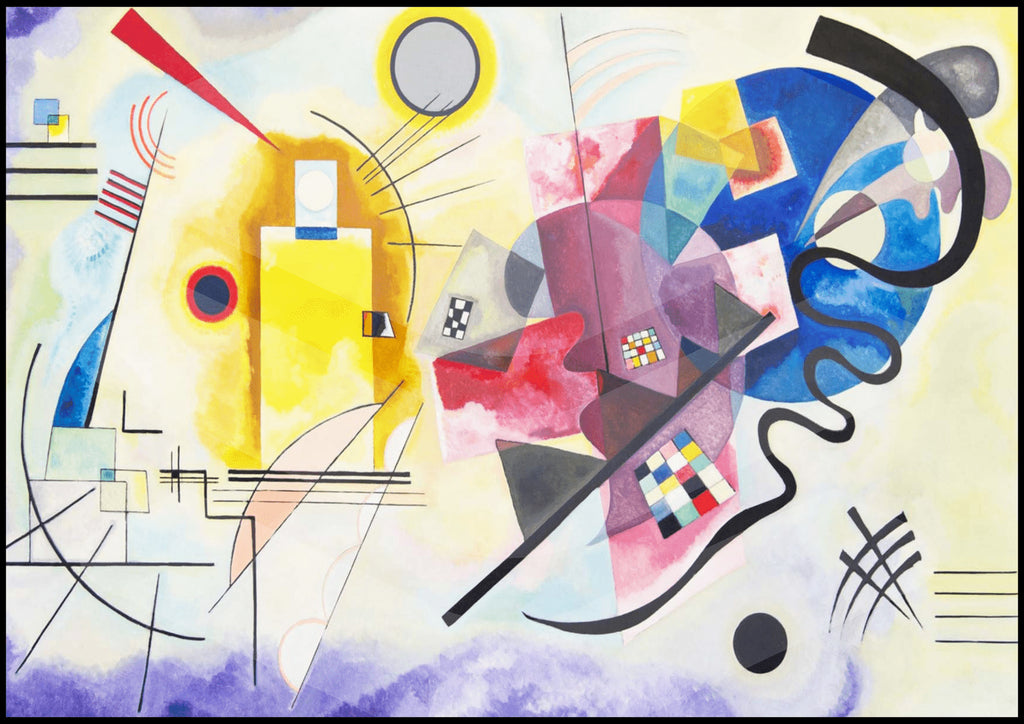 "Wassily Kandinsky - Yellow-Red-Blue"