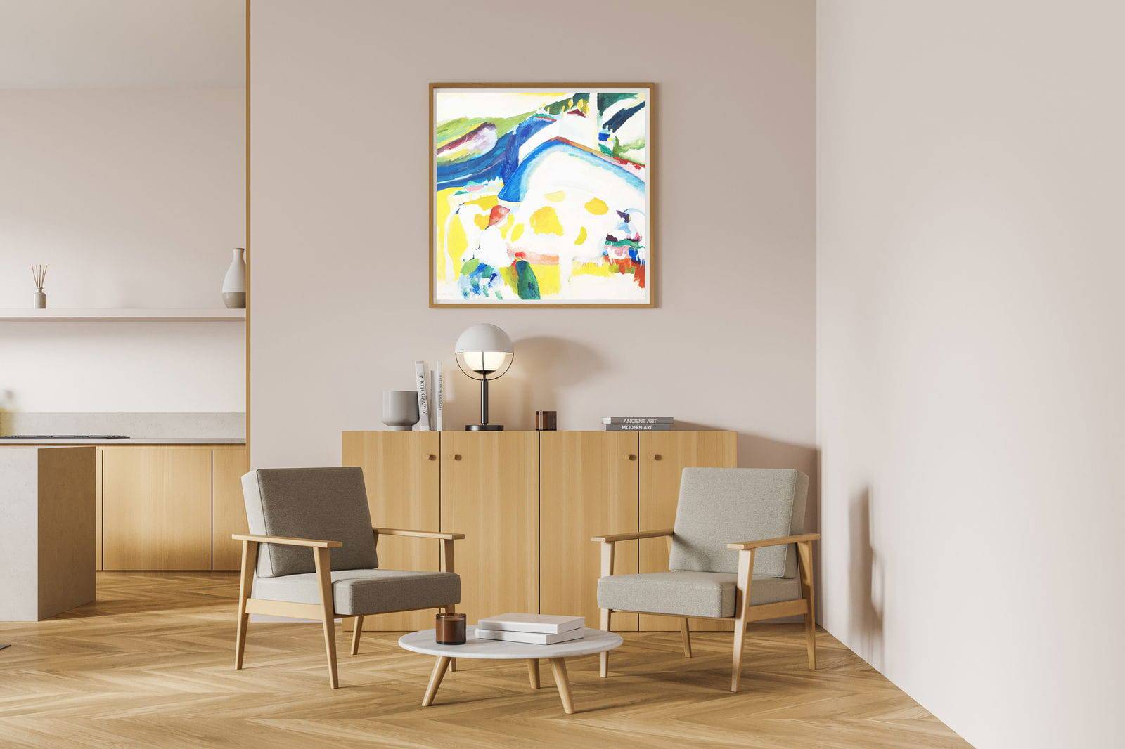 "Wassily Kandinsky - The Cow"