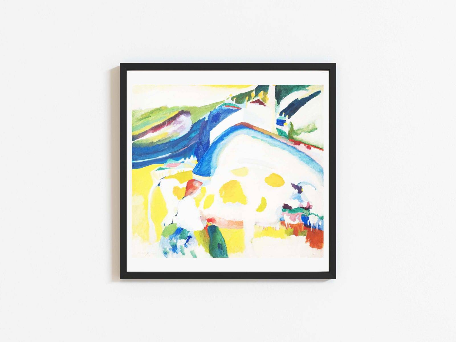 "Wassily Kandinsky - The Cow"