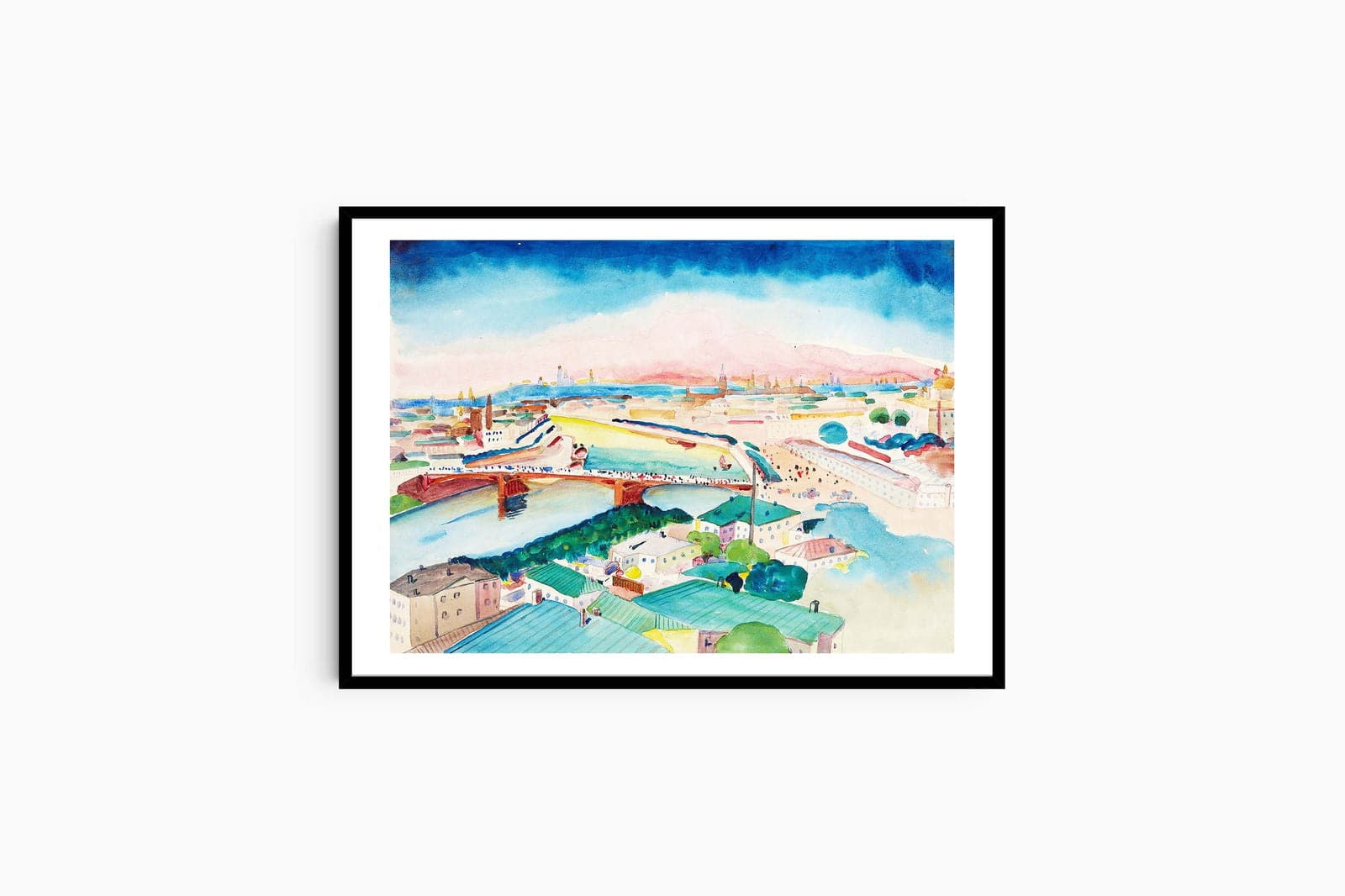 "Wassily Kandinsky - Blick auf Moskau"