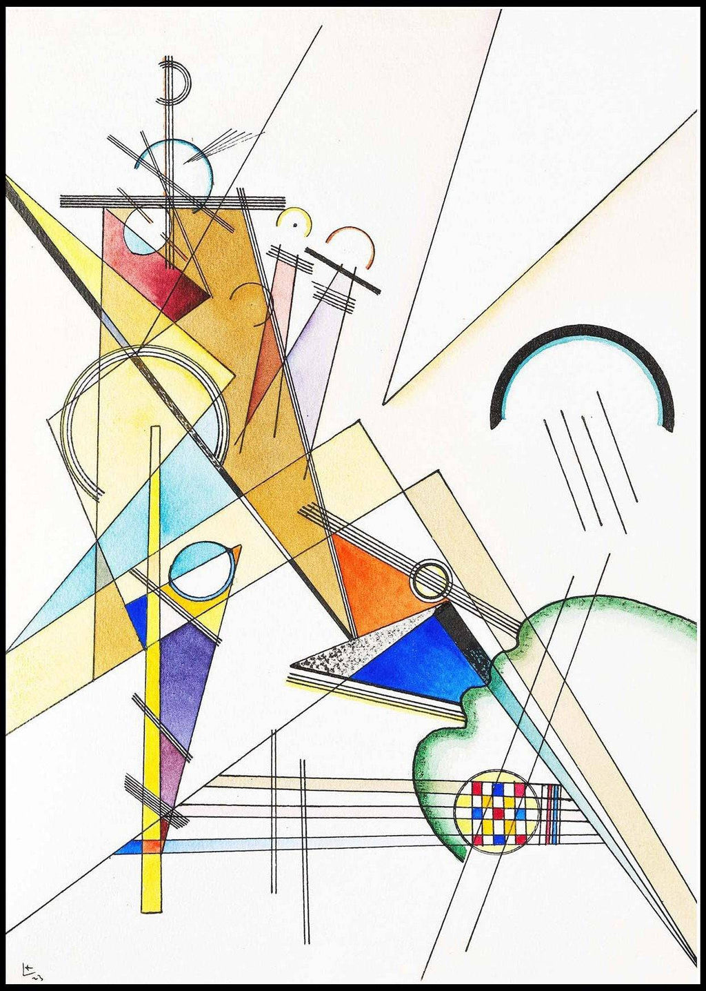 "Wassily Kandinsky - Gewebe"