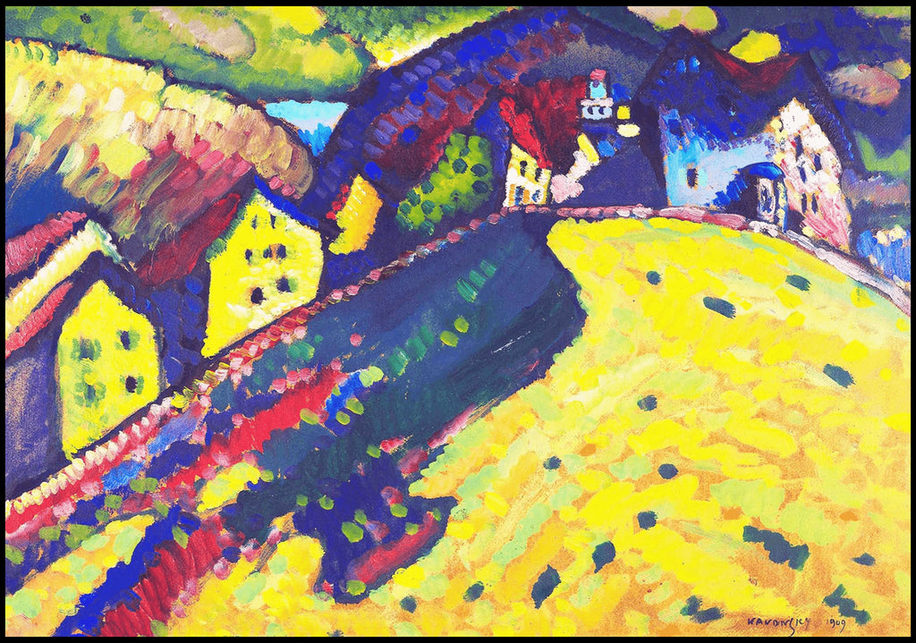 "Wassily Kandinsky - Houses at Murnau"