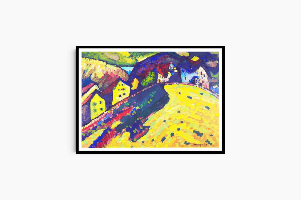 "Wassily Kandinsky - Houses at Murnau"