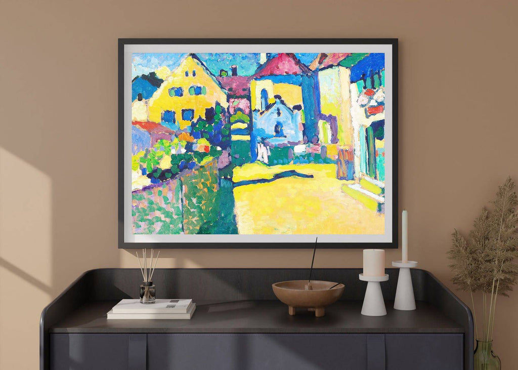 "Wassily Kandinsky - Green Lane in Murnau"