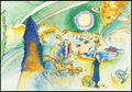 "Wassily Kandinsky - Watercolor for Poul Bjerre"