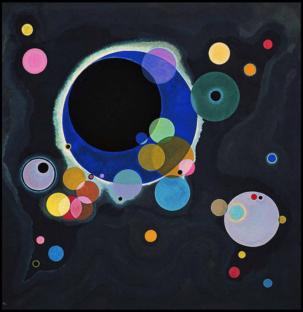"Wassily Kandinsky - Several Circles"