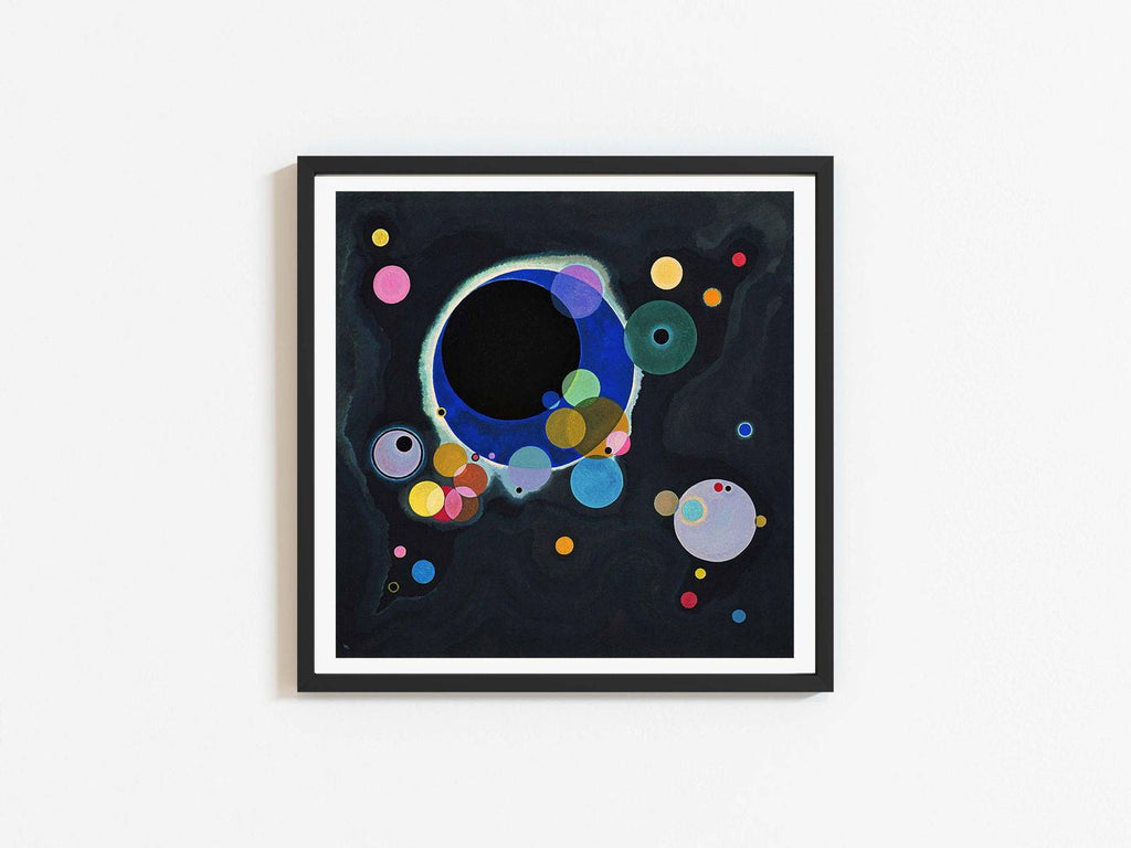 "Wassily Kandinsky - Several Circles"