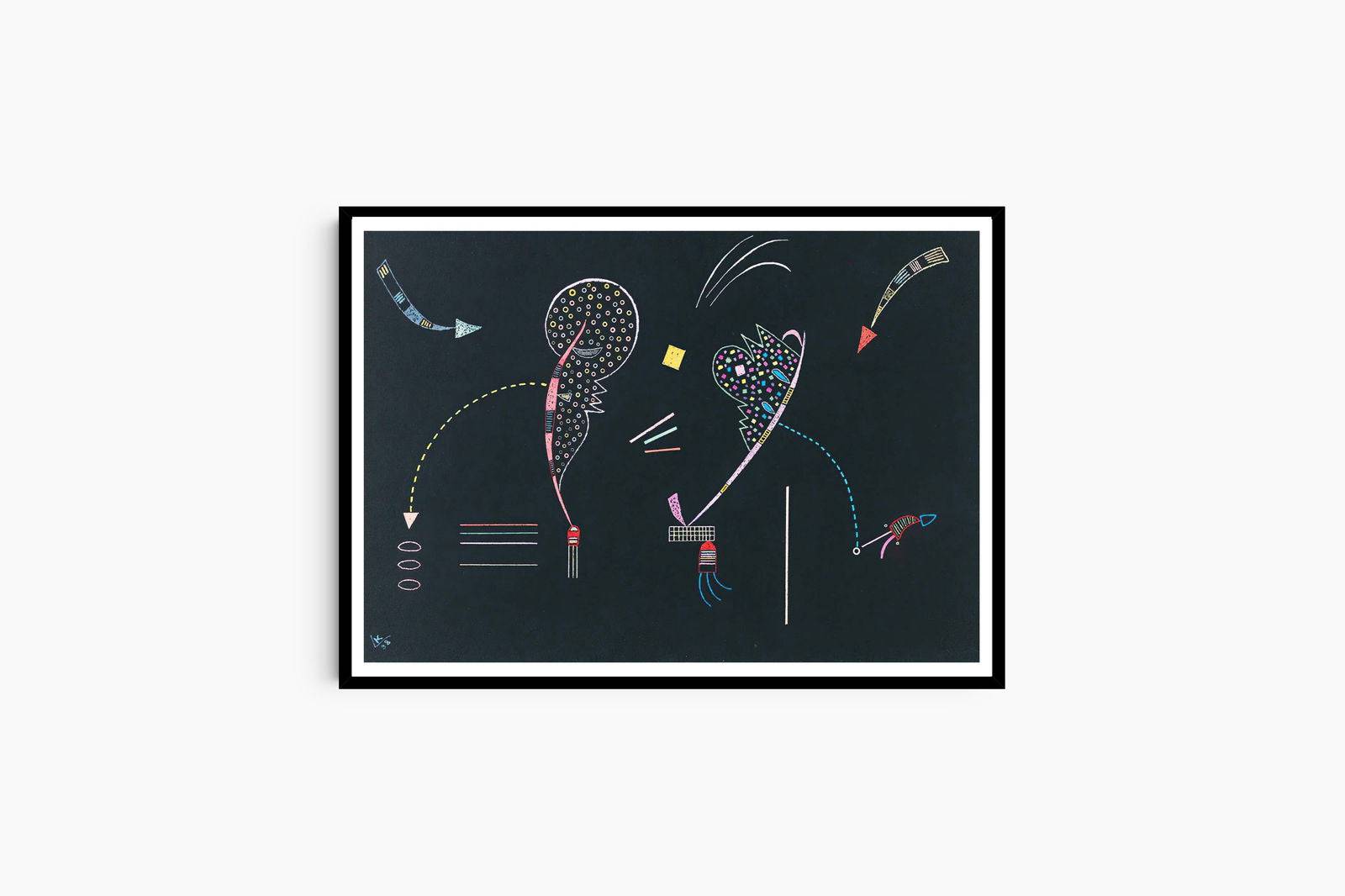 "Wassily Kandinsky - Deux Côtes"