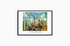 "Vincent Van Gogh - Dormitory in the Hospital in Arles Poster"