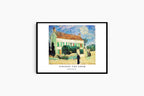 "Vincent Van Gogh - White House at Night Poster"