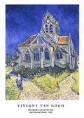 "Vincent Van Gogh - The Church in Auvers-Sur-Oise view from the Chevet Poster"