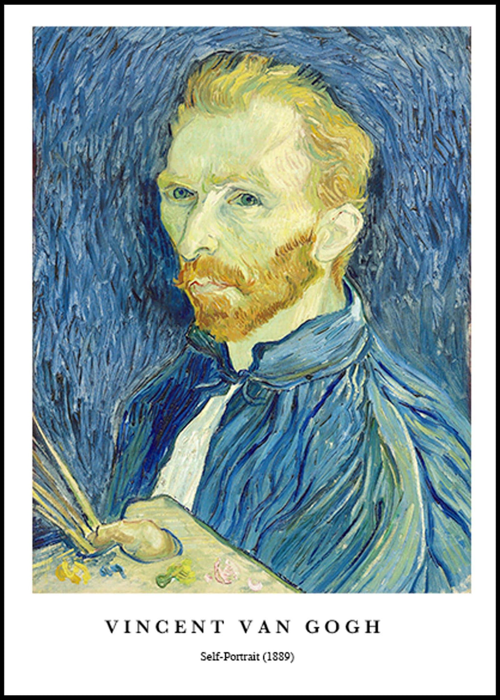 "Vincent Van Gogh - Self-Portrait Poster"