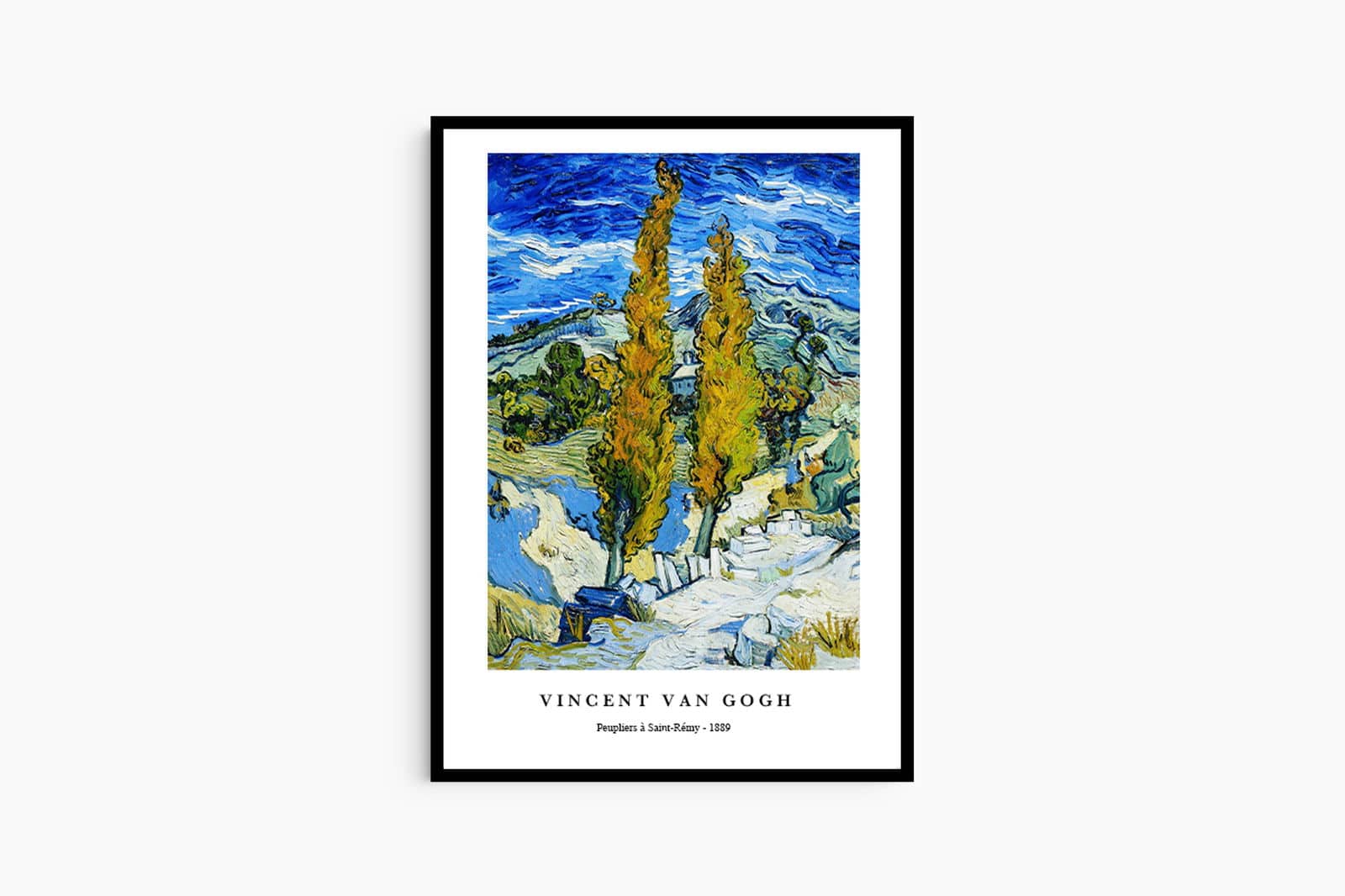 "Vincent Van Gogh - Peupliers à Saint-Rémy Poster"