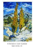 "Vincent Van Gogh - Peupliers à Saint-Rémy Poster"