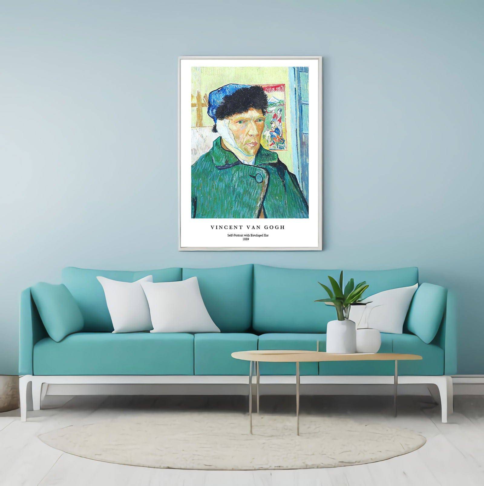 "Vincent Van Gogh - Self-Portrait with Bandaged Ear Poster"