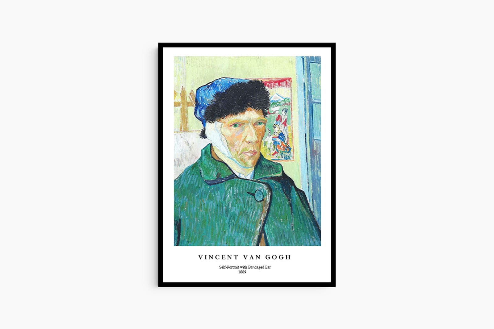 "Vincent Van Gogh - Self-Portrait with Bandaged Ear Poster"