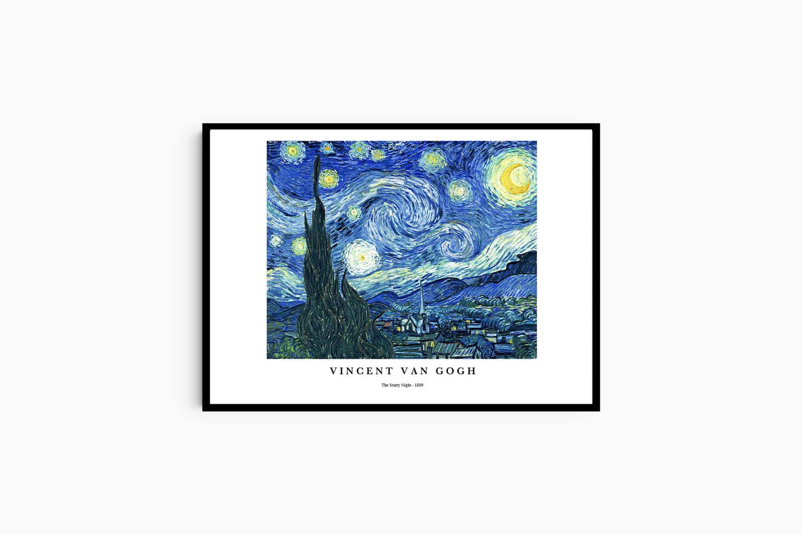 "Vincent Van Gogh - The Starry Night Poster"
