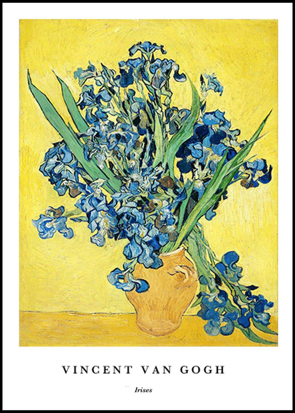 "Vincent Van Gogh - Irises Poster"