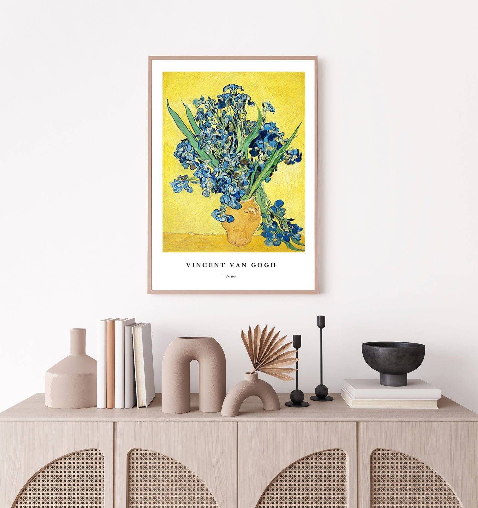 "Vincent Van Gogh - Irises Poster"