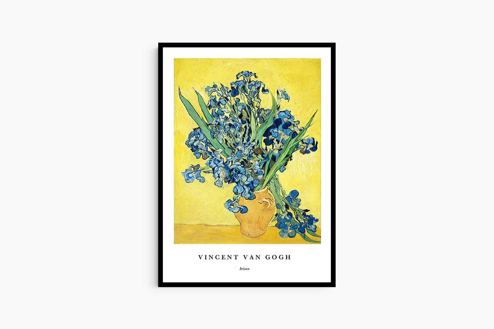 "Vincent Van Gogh - Irises Poster"
