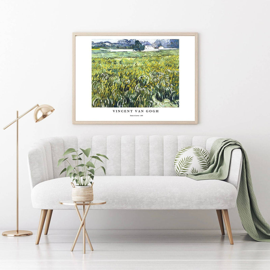 "Vincent Van Gogh - House at Auvers Poster"
