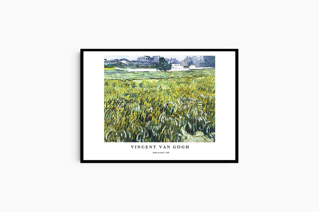 "Vincent Van Gogh - House at Auvers Poster"