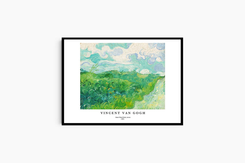 "Vincent Van Gogh - Green Wheat Fields Poster"